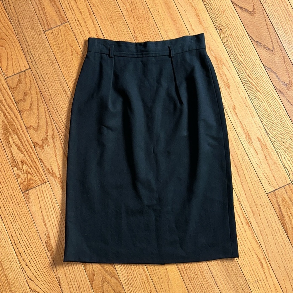 🔥🔥🔥Jones New York Black Wool Skirt